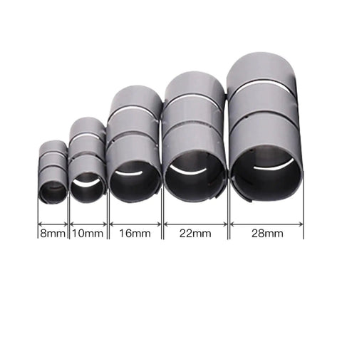 Various sizes of gray Spiral Cable Protection Sleeve 1M Gray Wrap Organizer 32mm Diameter Tidy Tube.