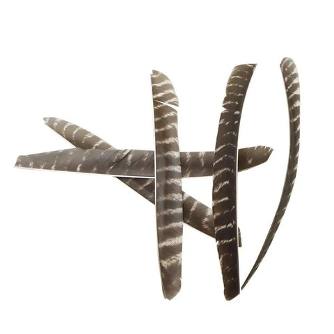 30 Piece Pro Grade Full Length Turkey Feather Arrow Fletching Set For DIY Arrows Right Wing Spiral Twist Wrap 18 To 26 Cm Trueflight RW Feathers