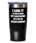 20 Oz Vacuum Insulated Tumbler With Lid Black Stainless Steel Keeps Drinks Hot Or Cold All Day Great Gift For Boyfriend Or Sport Lover Dope Joke Insulated Cup Travel Mug For Him with ocean rowing joke