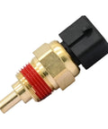 Direct Bolt On Engine Coolant Temperature Sensor Sender Switch Fits Hyundai Accent L4 1.5L detailed view showing brass construction and wiring.