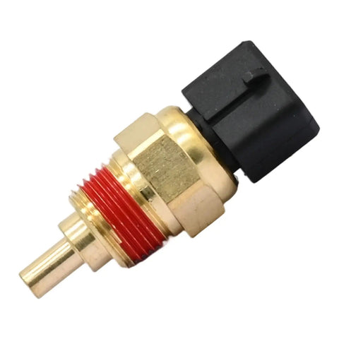 Direct Bolt On Engine Coolant Temperature Sensor Sender Switch Fits Hyundai Accent L4 1.5L detailed view showing brass construction and wiring.