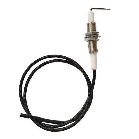 Push Button Piezo Igniter Kit For Propane Gas Fireplaces Ovens Heaters With Ceramic Electrodes, 20 Inch Wires, visible component