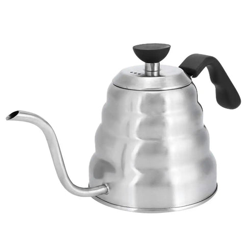Gooseneck Coffee Kettle 304 Stainless Steel, 1200ml Capacity, Pro-Grade Pour Spout For Home Baristas And Coffee Shops, Stovetop Friendly