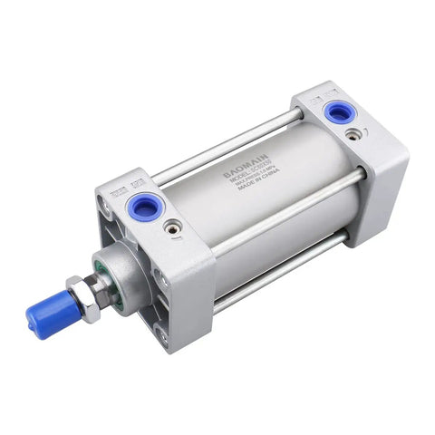 Beefy Pro Grade Workhorse Pneumatic Air Cylinder 3.15 Inch Bore 1.96 Inch Stroke with metal body and fittings