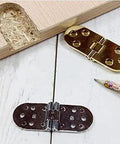 180 Degree Folding Table Hinge For Cabinets And Furniture Hardware shown with installation setup, features heavy duty zinc alloy.