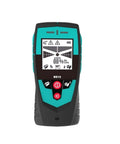 Top Shelf Handheld Wall Scanner And Quick Stud Finder With Live Wire Detection For No Sweat Wood And Metal Spotting On Gritty Weekend Shop Jobs displaying screen.