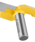 Heavy Duty Pro Grade One Half Inch Shank 2 Inch Diameter Bottom Cleaning Router Bit For Mortising And Spoil Board Surfacing