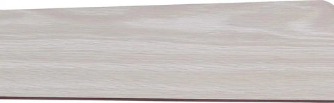 Detail of Otto 52 Inch Ceiling Fan With 5 Reversible Blades In Graphite Finish And Silver Oak Walnut blade, showing silver oak walnut texture