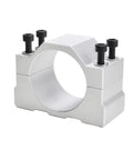 Heavy Duty CNC Spindle Clamp Made From Machined Aluminum Fits 45 52 55 Or 65Mm Round Motor Housing with split design