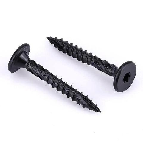 Heavy Duty 14 X 2 Inch Structural Deck Lag Screws With Epoxy Coating For Outdoor Timber And Fences, Rust Resistant Black Finish