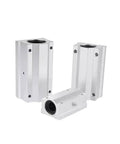 Built Tough Linear Motion Ball Bearing Slider Block Bushing SC12LUU, aluminum unit for smooth CNC machine and 3D printer use.