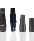 Easy Fit Vacuum Hose Adapter Kit for 1 1/4 Inch Attachments with various adapter sizes and shapes for leak-free performance.