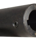 Heavy Duty One Inch Solid Shaft Coupler With Keyway And Set Screws, Three Inch Long, One Inch Bore, One And Five Eighths Inch Outside Diameter, Black Oxide Finish, C1018 Mild Steel, One Quarter Inch By One Eighth Inch Keyway, For Motors And Machinery
