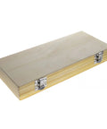 Wooden case for 228 Piece Deluxe Universal Rotary Tool Accessory Kit For Sanding Polishing And Cutting Fits All Rotary Tools Including Dremel