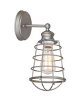 Vintage Inspired Schoolhouse Two Light Dimmable Vanity Fixture In Matte Black With Clear Seeded Glass Shades For Bathrooms Kitchens