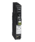 Side view of 20 Amp Single Pole Plug On Neutral CAFCI Circuit Breaker For 120V Systems Fast Easy Snap In With Fewer Connections And No Pigtails