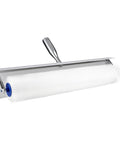 Spiked Roller For Self Leveling Concrete Floors, 20 Inch Total Length, 18 Inch Spiked Section, 21mm Needles, Chrome Frame