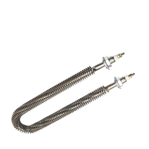 Heavy Duty Slick Electric Finned Tubular Heater For Oven 220V 1500W Stainless Steel U Shape with M16 thread.