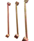 Heavy Duty Manual Pipe Bender Tool For Spring Wire And Water Conduit Bends showing three copper tube bending tools.