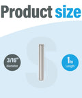 Motor Prop Shear Pins 2262658 Stainless Steel 3 Pack Backup Pins For Trolling Motors MKP 33 MKP 38 size 3/16 inch diameter 1 inch length