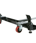 Beefed Up Extension Kit For D4666 Extreme Duty Mobile Base Expands From 18 Inches To 44 Inches, black finish, steel construction.