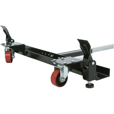 Beefed Up Extension Kit For D4666 Extreme Duty Mobile Base Expands From 18 Inches To 44 Inches, black finish, steel construction.