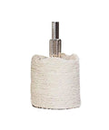 Super Smooth Cotton Polishing Cone Kit With 6mm Shank For Buffing Car Paint And Waxing Details Fast Using Any Rotary Tool In 1 Or Multiple Piece Sets, close-up of cotton cone.