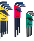 30 Piece Hex And Torx L Wrench Set With SAE And Metric Wrenches, High Torque Steel, 20 Percent Longer Life, USA-made