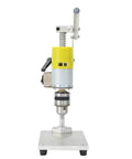 Hilitand Benchtop Drill Press With Brass Motor Featuring Variable Speed 4000 To 9000Rpm, adjustable chuck and sturdy base.