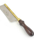 Heavy Duty Gents Saw Packing A Razor Sharp 8 Inch Resharpenable Blade For Clean Men Haircuts And Quick Trims Built Tough Crimson Red Prime Barber Shop Staple, featuring brass back and rosewood handle.