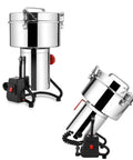 Beast 4500W Electric Grain Mill Grinder for Flour Milling Cereals Rice Corn Wheat Coffee Beans with Funnel, angled view