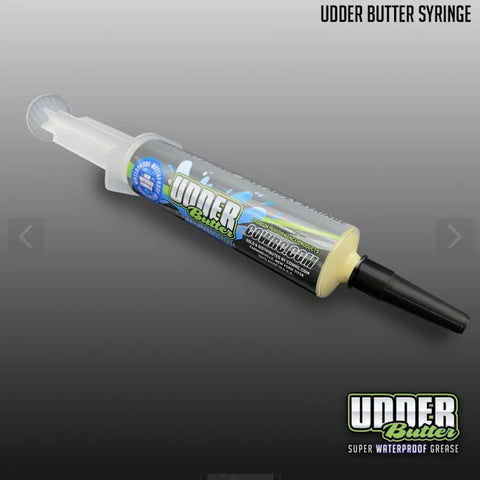Udder Butter Waterproof RC Grease 40 Milliliter Syringe With Precision Applicator For Gears Bearings Axles Differentials