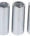 Beefy Half Inch Drive 11 Piece Deep Socket Set With 6 Point Sockets From Half Inch To One And Eighth Inch For Auto Repair And Home Projects