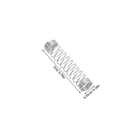 Get That Smooth Flow With SAFIGLE 40pcs Ballpoint Pen Springs Upgrade Kit, stainless steel mini compression spring, 2cm x 0.45cm