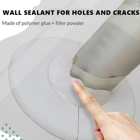Waterproof Sealant Putty Mastic For Walls Holes And Cracks Quick Repair Cement Crack Filler in use sealing pipe