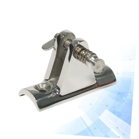 Heavy Duty Stainless Steel Boat Parts Kit For Yacht And Boat Hardware Accessories With Polished Durable Finish Easy To Install And Rock Solid Fixing For Weatherproof Marine Gear, close-up of a polished yacht fitting