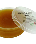 Open jar of Rosin Activated Solder Flux RA ROM1 Go To Choice For Leaded And Lead Free Soldering 2oz Flat Jar 50g Rosin Paste Flux