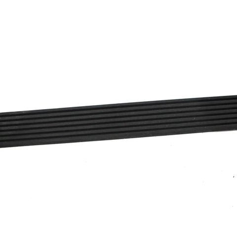 Heavy Duty L4 Engine Serpentine Drive Belt For 2006 2011 Honda Civic 1.8 Liter, rubber, 85.21 inches long, 7 ribbed design.