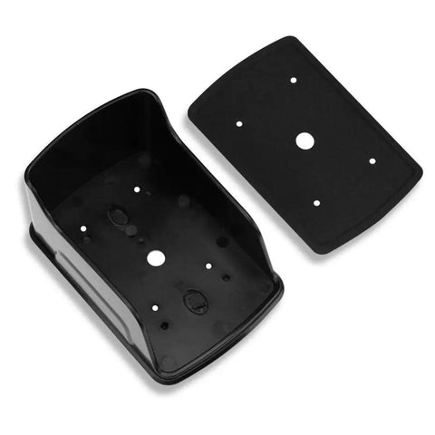 All Weather Rainproof Cover For RFID Keypad Readers And Doorbells, Tough As Nails ABS Weather Shield, parts displayed