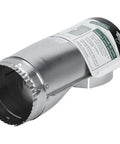 Genuine OEM Dryer Exhaust Duct Silver, Single Unit, Replaces 71, 90-degree aluminum vent duct for dryers, easy install and durable.