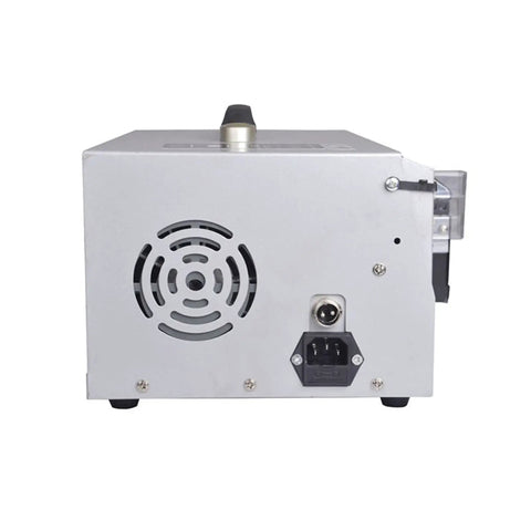 Back view of Heavy Duty Electric Terminal Crimping Machine For Lightning Fast Wire Termination showing power connection and ventilation.
