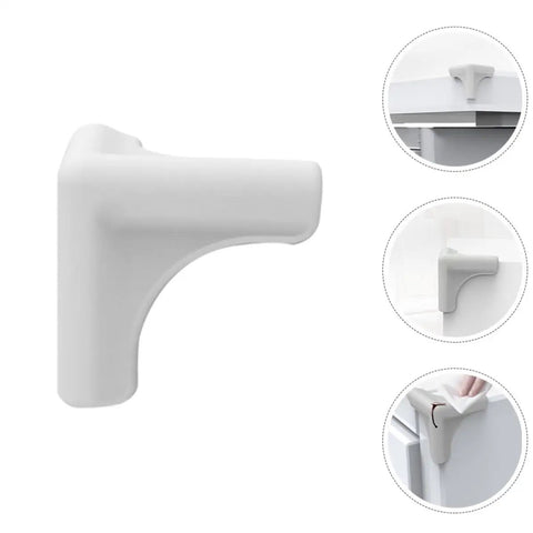8 Pack Silicone Corner Guards for Kitchen Tables and Furniture Edges, Durable Safety Protectors to Stop Bumps, Easy Install shown