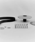 Secondary Pulley RT400 GT79244 MIA12482 OEM Replacement for Transaxle showing belt, spring, and components