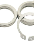 50 Pcs Heavy Duty External Retaining Rings And C-Clips Made From 304 Stainless Steel for cars, trucks, and machinery projects.
