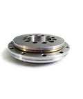 Precision Rotary Table Bearing For Machine Tools And Cnc Milling Turntables Heavy Duty Low Backlash Rotation Smooth Operator side view showing metal finish and design details.
