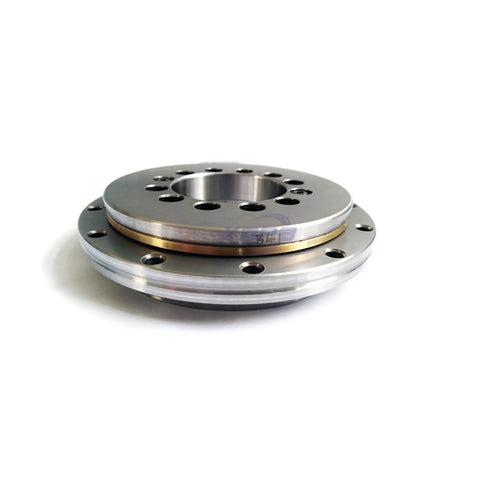 Precision Rotary Table Bearing For Machine Tools And Cnc Milling Turntables Heavy Duty Low Backlash Rotation Smooth Operator side view showing metal finish and design details.