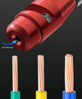 Heavy Duty Electric Wire Stripper That Clamps Right Onto Your Standard Hand Drill for precise wire head interface and cable prep.