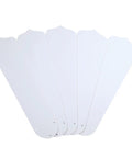 Replacement 20.63 Inch Fan Blades Five Piece Set For 52 Inch Outdoor Ceiling Fans Compatible With Most Standard Models