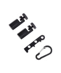 Pro Grade Tall Stair Gauges With Clip And Holder Carabiner For Framing Squares, Built To Last Aluminum Alloy Rafter Gauge And Stringer Layout Tool