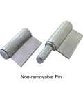 10 Pack Weldable Lift-Off Hinges 3-1/8 In By 1 In Flag Hinge Detachable Door Hinges Built Tough Heavy Duty Steel Weld On For Trailer Ramp